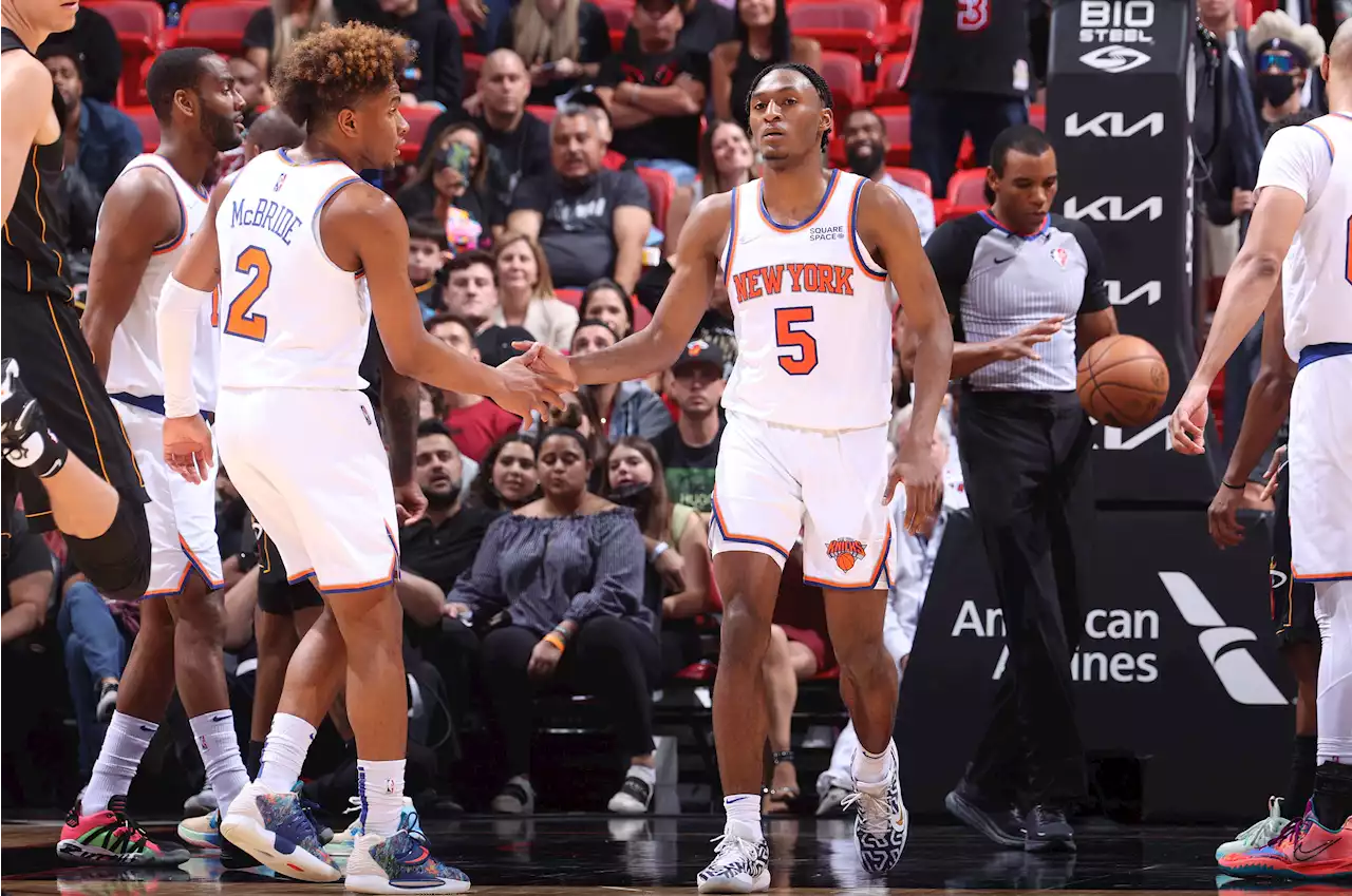 Knicks’ youngsters go wild in comeback win over Heat