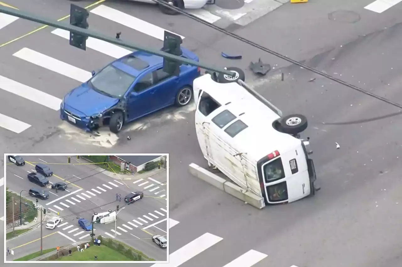 Police officer reportedly gunned down in Starbucks parking lot north of Seattle