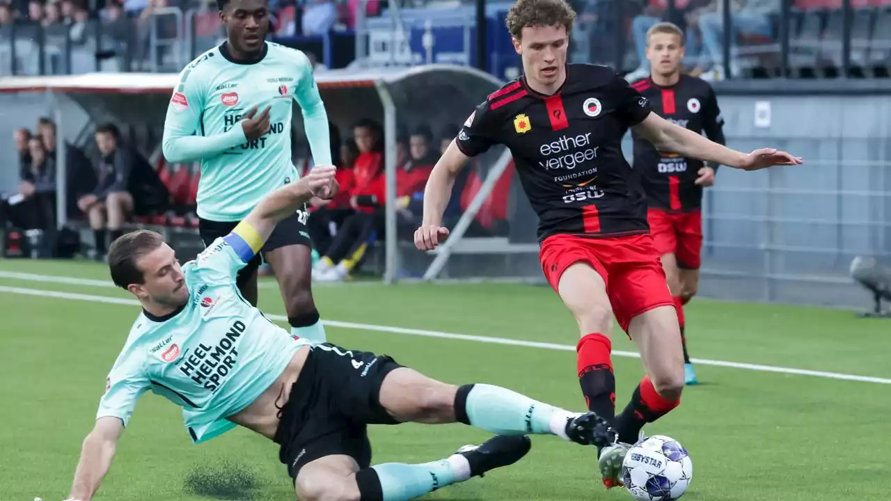 FC Den Bosch gelijk tegen VVV, Helmond onderuit tegen Excelsior