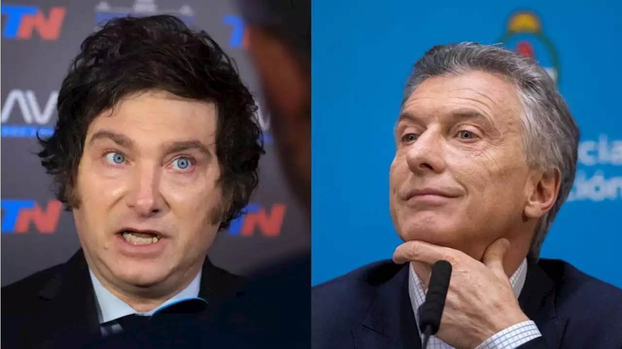 Javier Milei le pidió a Mauricio Macri que deje Juntos por el Cambio y compita en la interna de los liberales