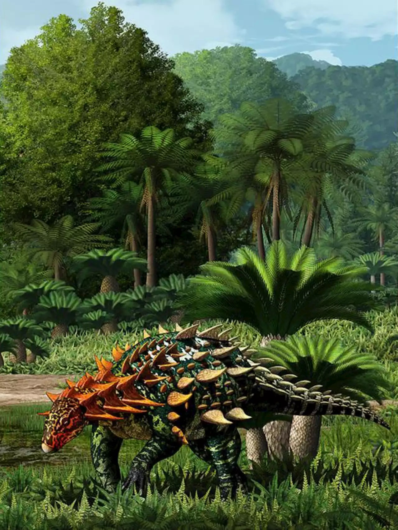 New Species of Armored Dinosaur Unearthed in China | Sci-News.com