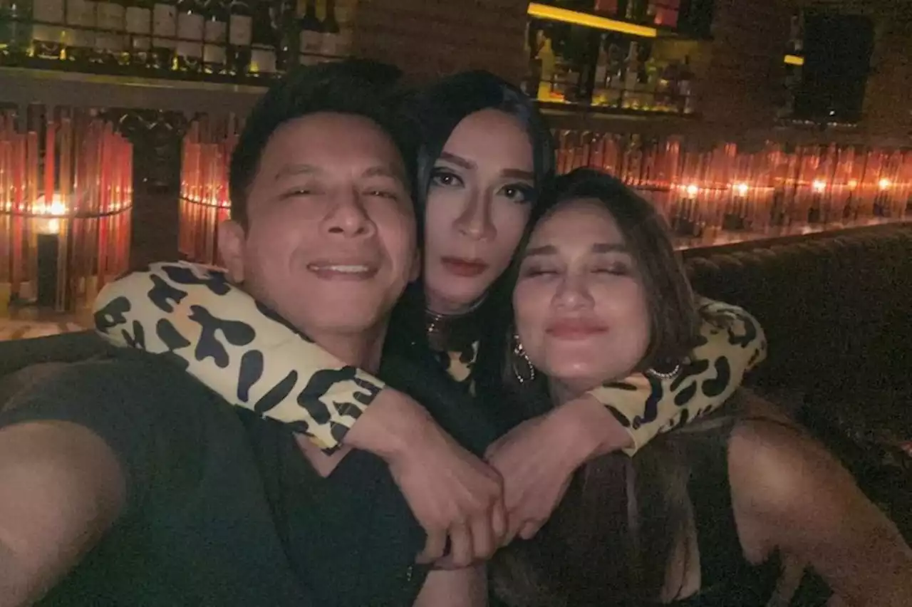 Aming Unggah Foto Bareng Ariel dan Luna Maya, Netizen: Kawal Sampai Halal