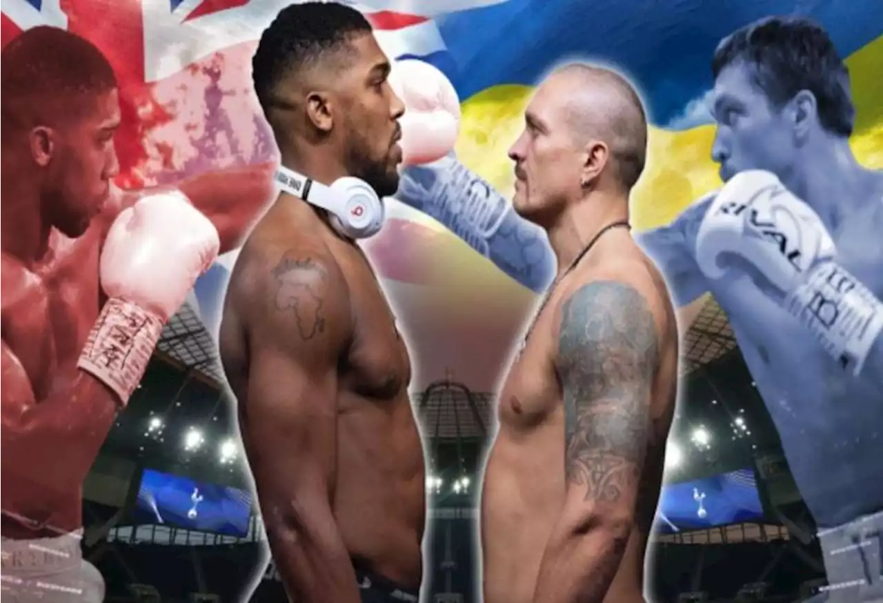 Usyk Tinggalkan Medan Perang, Tantang Anthony Joshua Duel Ulang