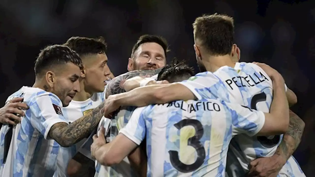 Argentina goleó a Venezuela en el último partido como local en las Eliminatorias