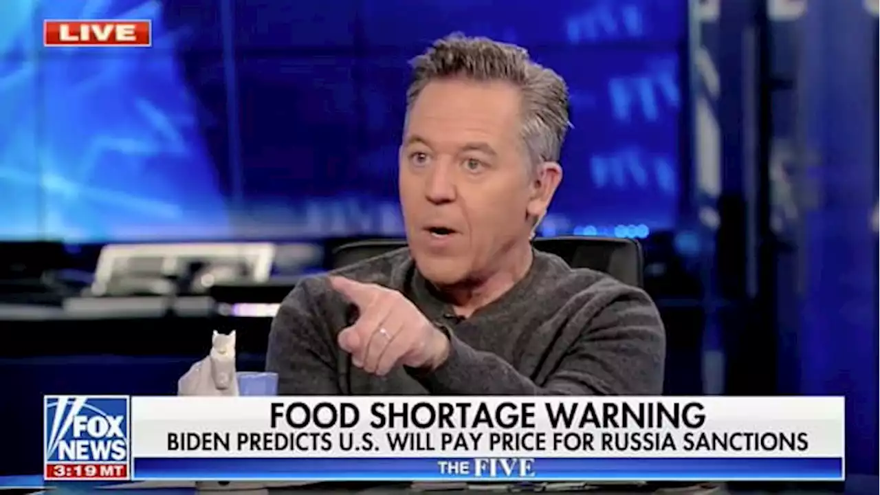 Greg Gutfeld Blames Hunter Biden’s Laptop for Famine Because Why Not