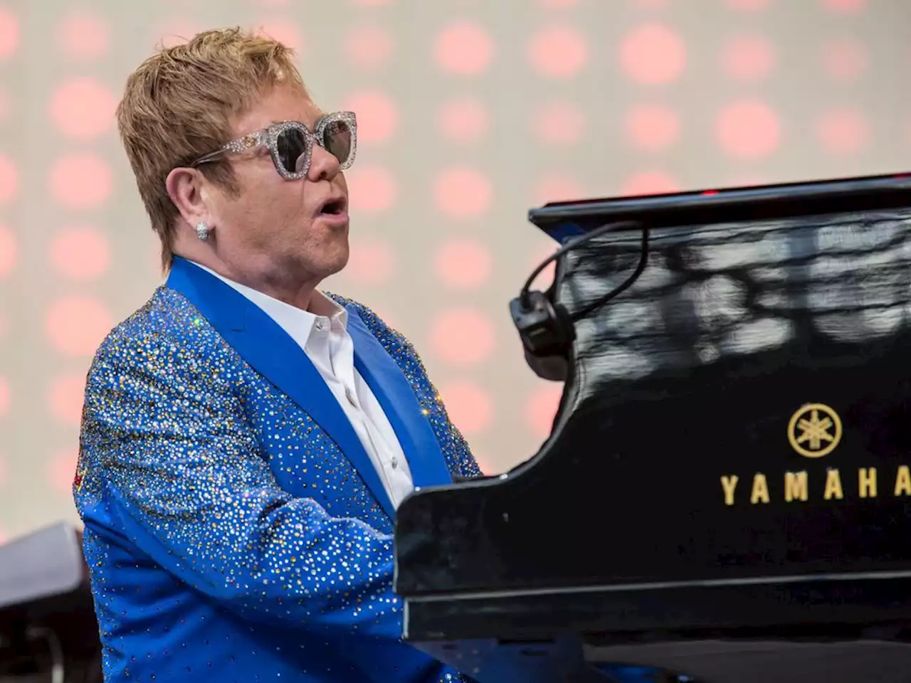 Elton John so grateful for his 'wonderful family, friends and career' on his 75th birthday