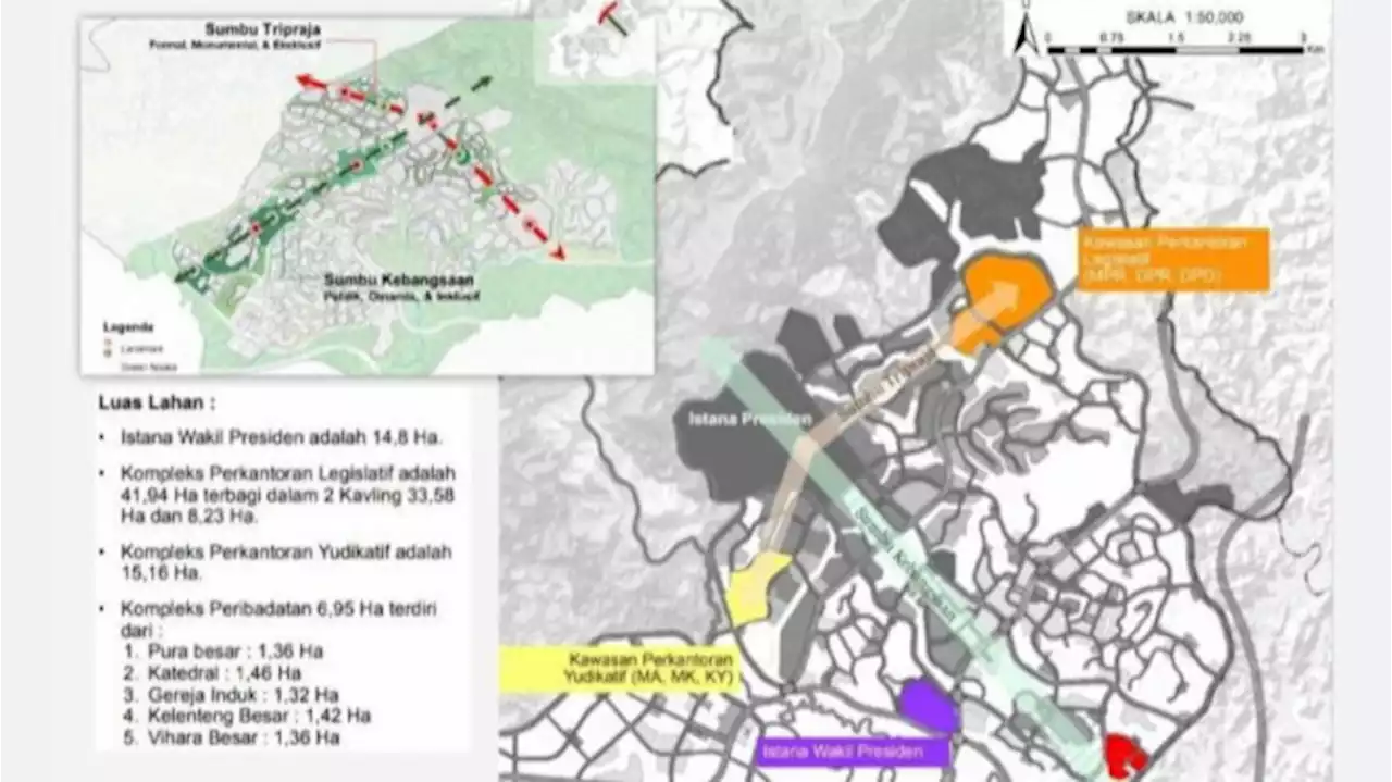 Istana Presiden-Wapres di IKN Dibangun Terpisah Demi Keamanan