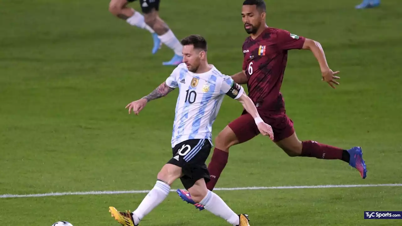 Enorme jugada de Messi que terminó en VAR en la Selección Argentina vs. Venezuela - TyC Sports