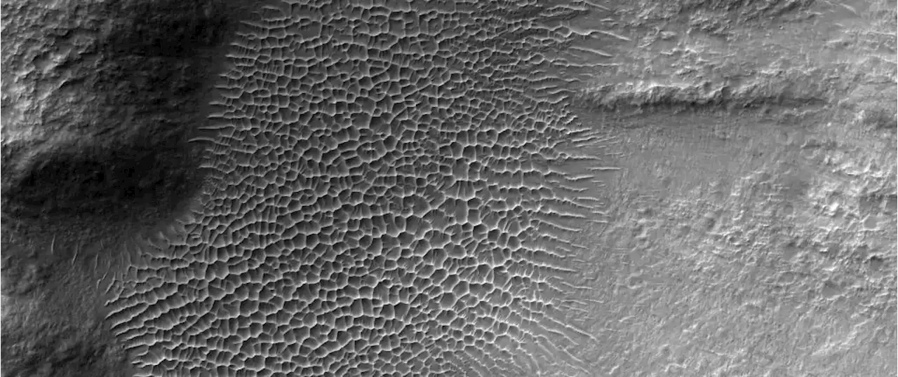 These are Star Dunes on Mars, Formed When the Wind Comes From Many Different Directions - Universe Today