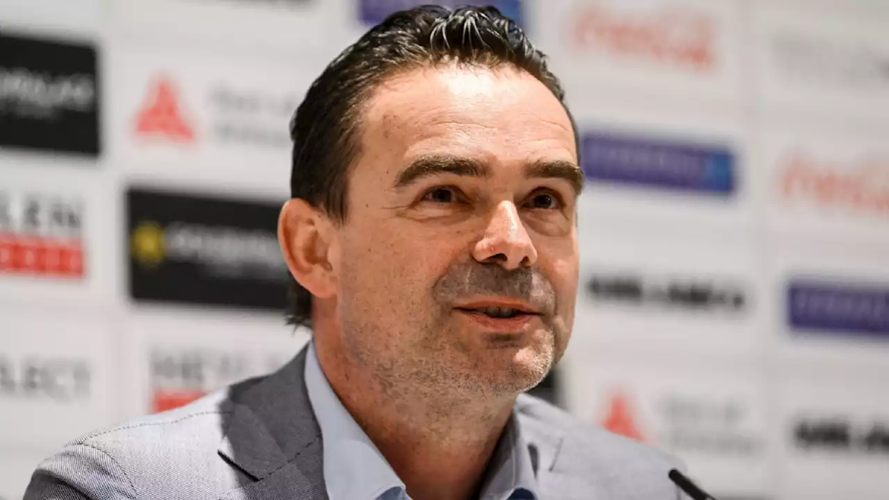 KBVB baalt van aanstelling van Marc Overmars; sponsors blijven weglopen