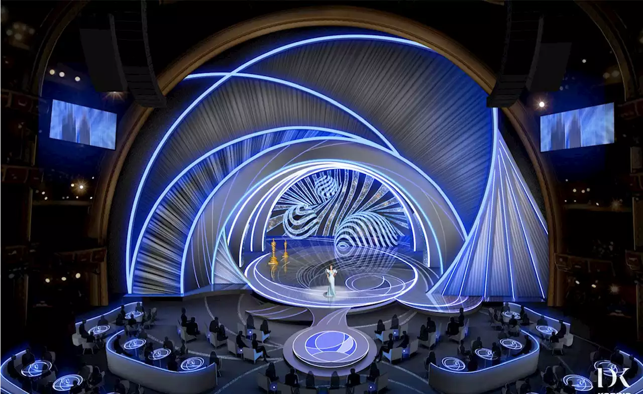 David Korins’ Oscars 2022 set is ‘a dynamic portal into the future’