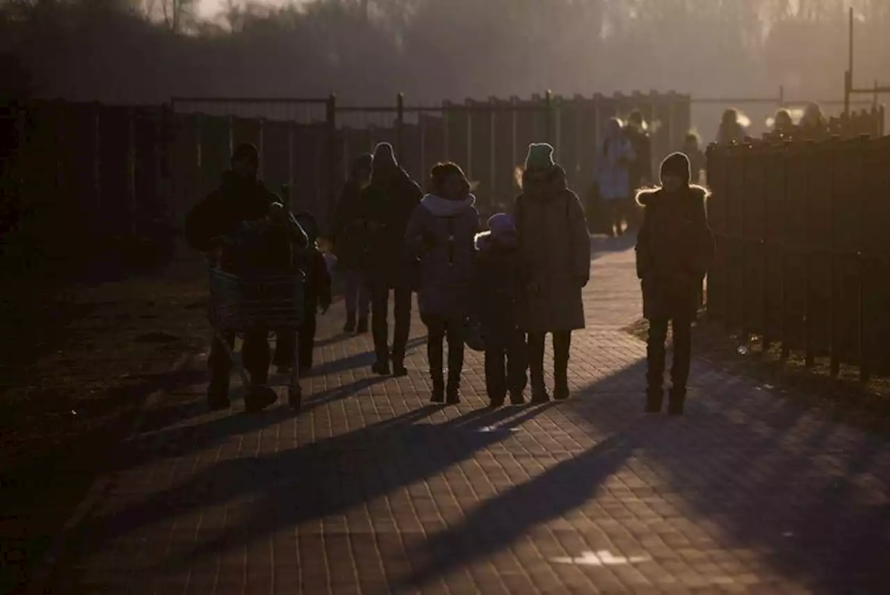 As presidents meet, Ukraine refugees just want fighting to end