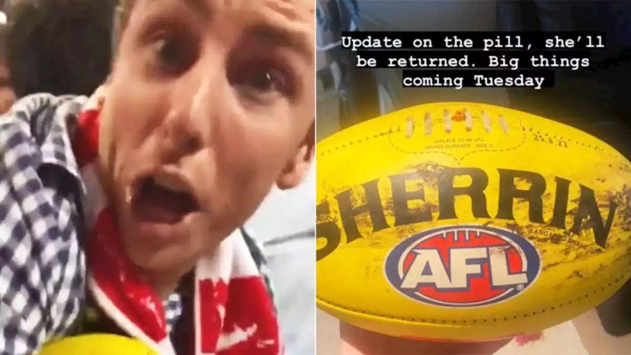 AFL fan shares update on Buddy’s 1000th goal ball amid Swans’ desperate search