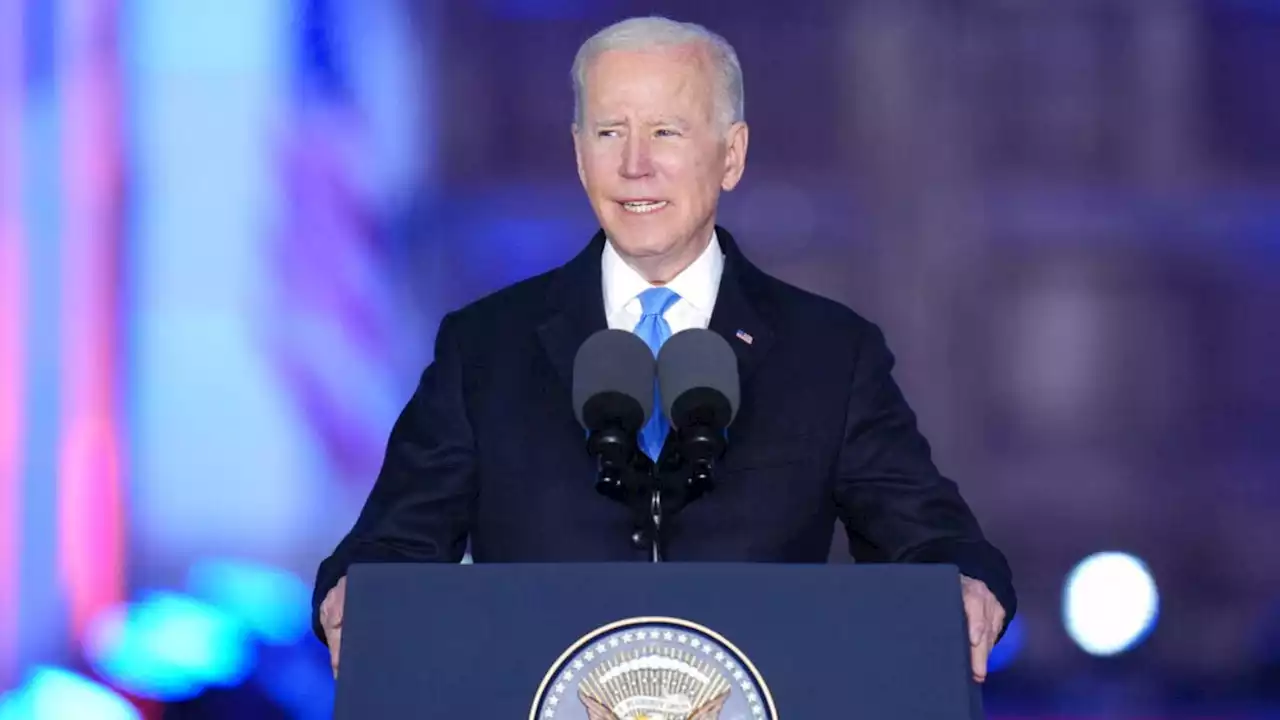 Biden message to Ukraine, NATO allies: Putin ‘cannot remain in power’