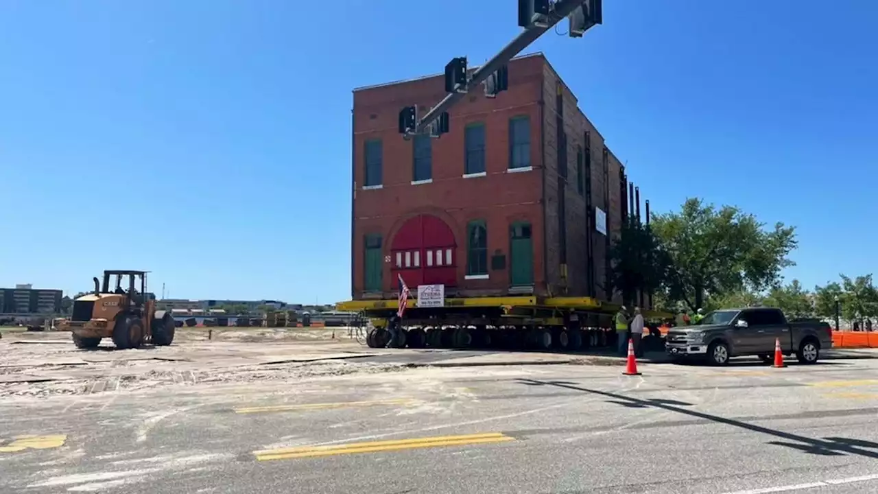 ‘I’m amazed’: Jacksonville Fire Museum arrives to new home on Bay Street