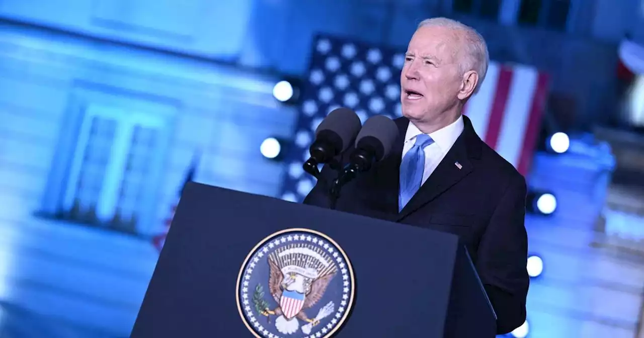 Biden says Putin 'cannot remain in power' during speech in Poland