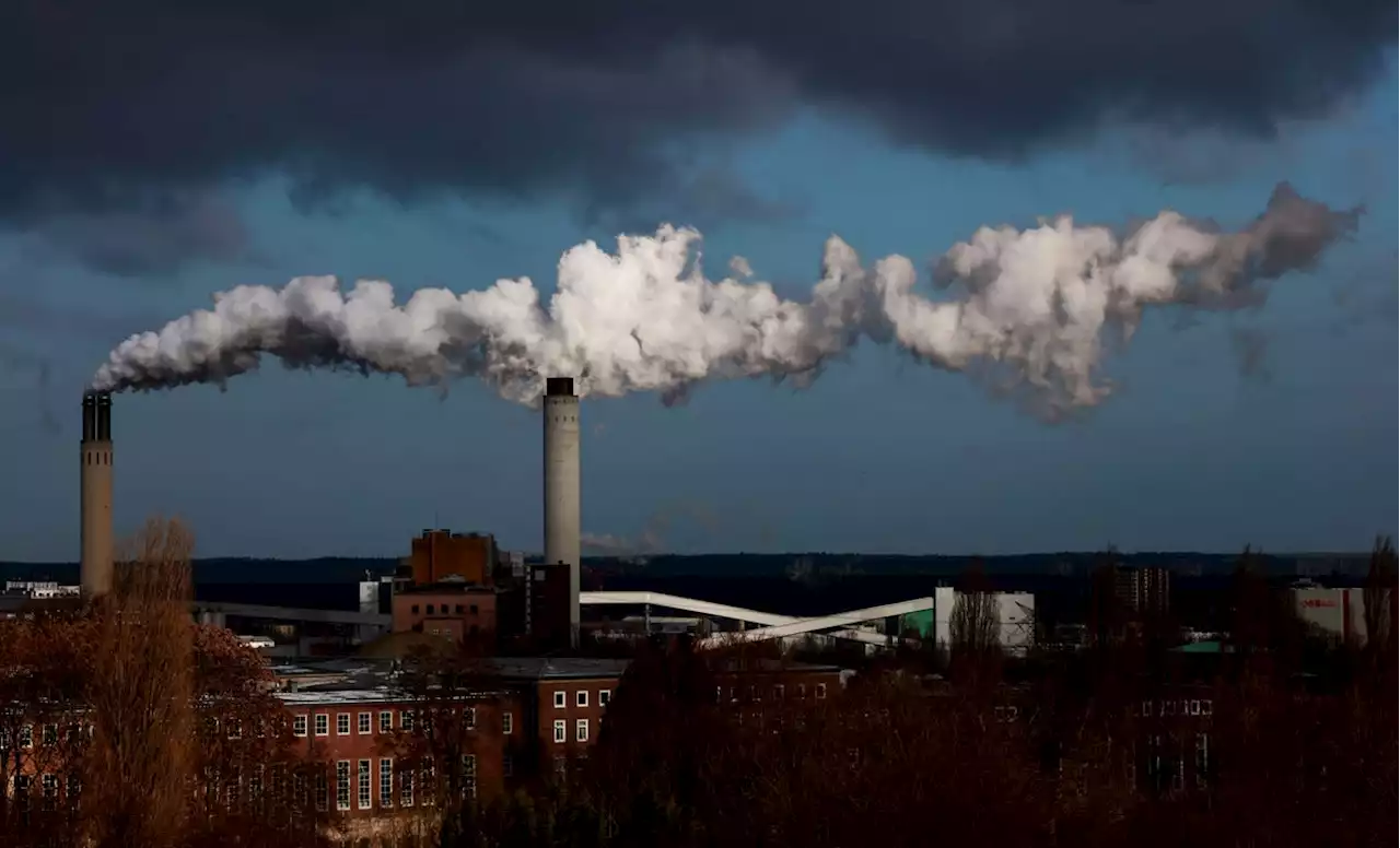 Berlin: Klimaaktivisten blockieren Haupttor von Heizkraftwerk