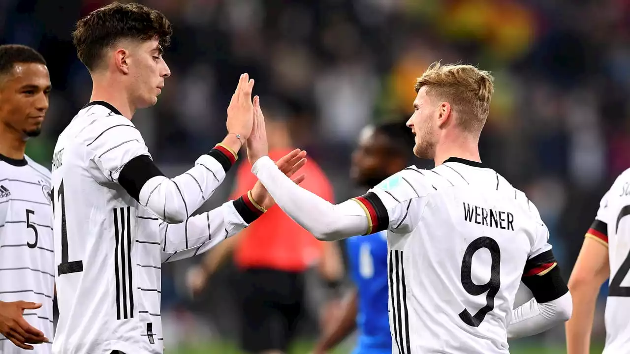 Unentschieden im Torjäger-Duell - Zweimal Note 2 für Werner und Havertz