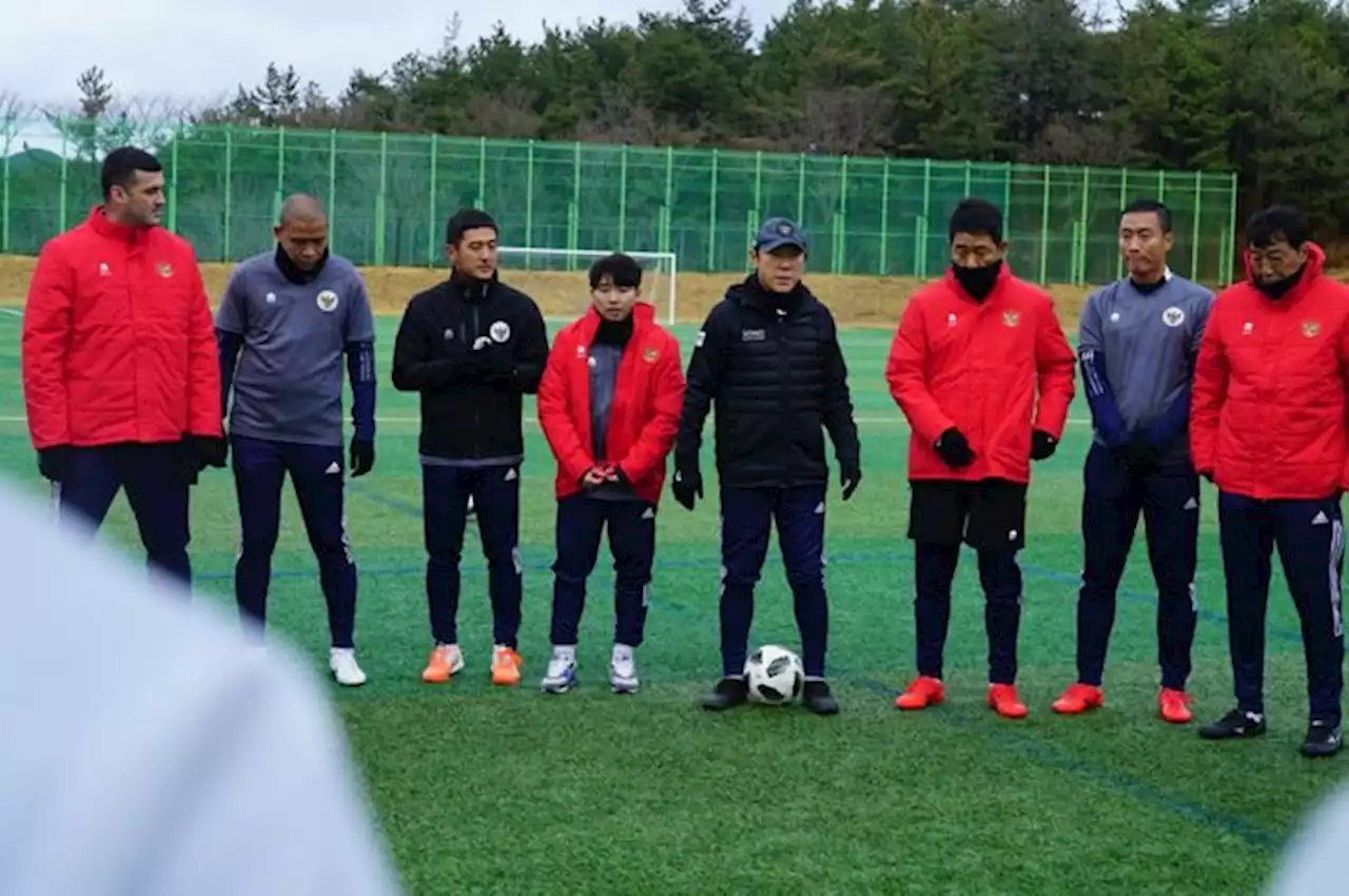 Sepatu Pemain Timnas U-19 Indonesia Ada yang Kebesaran, Ini Kata Shin Tae-yong - Bolasport.com