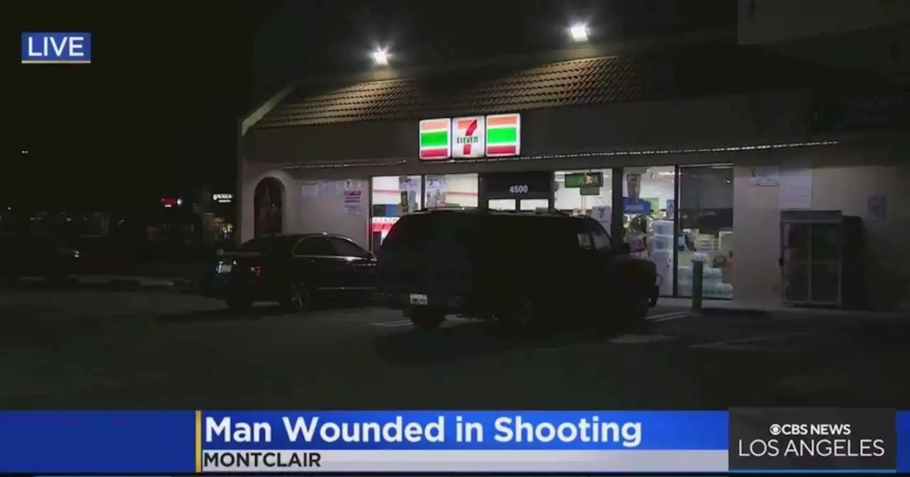 Man hospitalized after being shot outside Montclair 7-Eleven