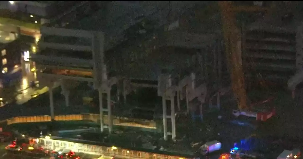 Construction worker killed in partial collapse of Boston parking garage