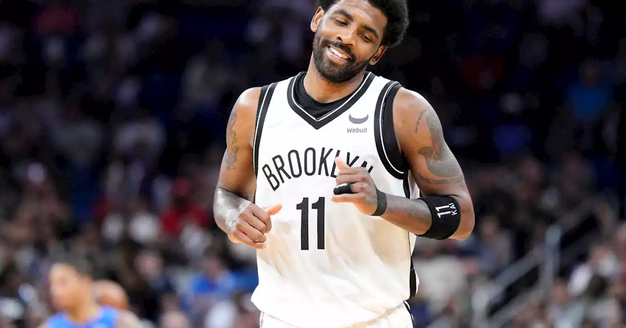 Kyrie Irving indicates he'll stay in Brooklyn ahead of first home game of the season