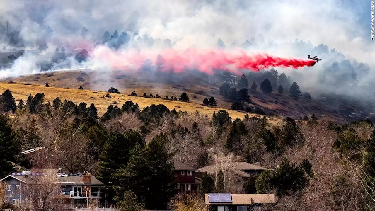 Colorado firefighters make gains against a Boulder-area wildfire that forced thousands to evacuate