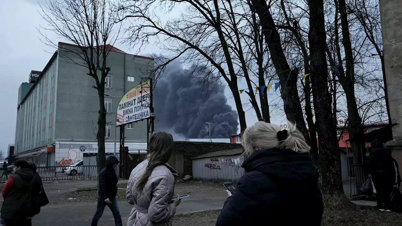 Attacker mot Lviv: ”Möjligt att Ryssland letar efter nya mål”
