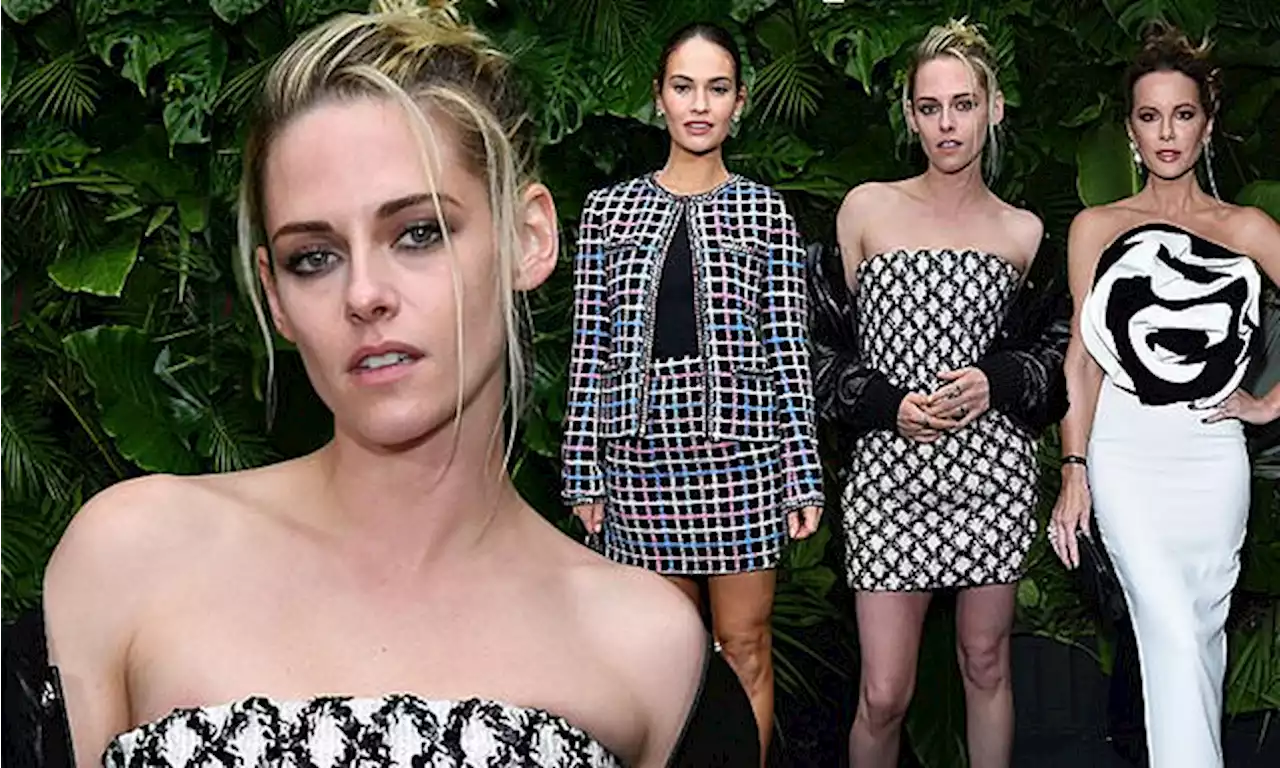 Kristen Stewart stuns at Chanel and Charles Finch Pre-Oscars Dinner