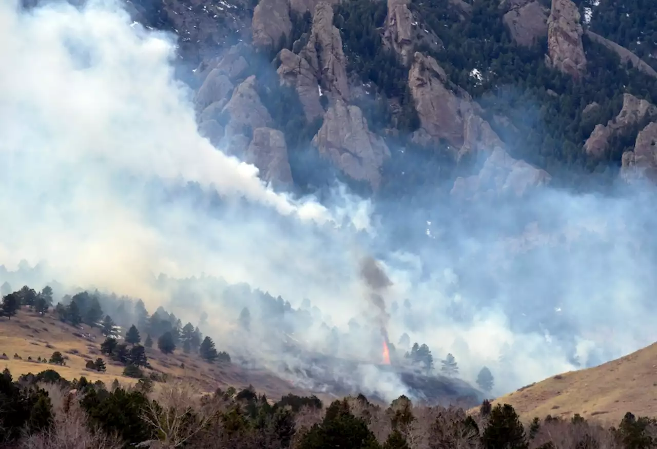 PHOTOS: NCAR wildfire burns southwest of Boulder