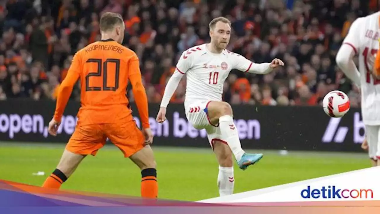 Foto: Ratusan Hari Absen, Eriksen Akhirnya Comeback ke Timnas Denmark