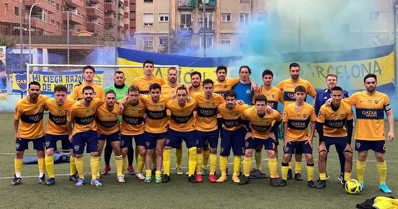 Súper en Barcelona: ganó Boca con la amarilla ¡y un gol sacando del medio!