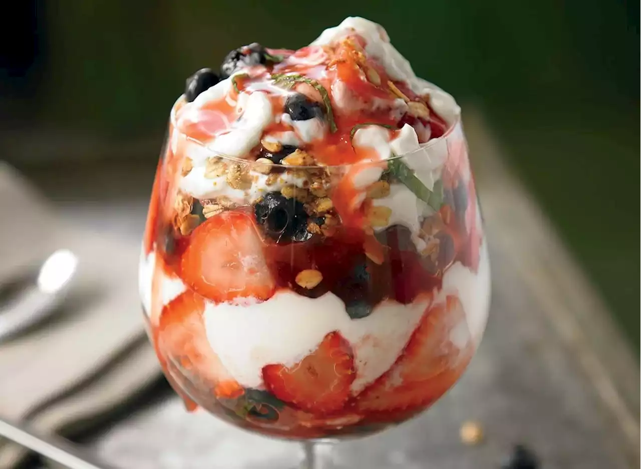 Healthy Yogurt Parfait With Fruit and Granola Recipe — Eat This Not That