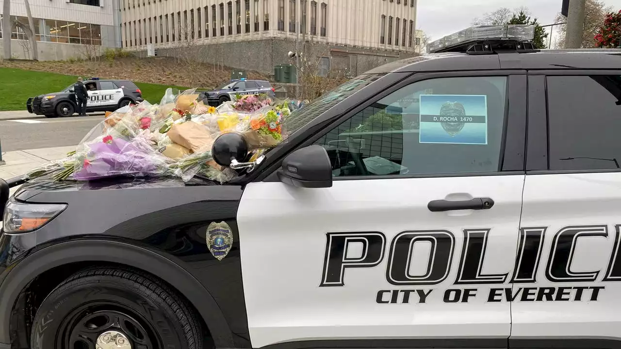 'We'll take it from here'; Everett community reacts to officer killed in line of duty