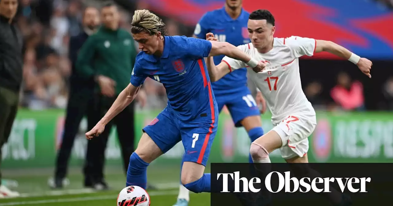 An hour of Gallagher’s flicks and feints goes a long way for Southgate | Barney Ronay