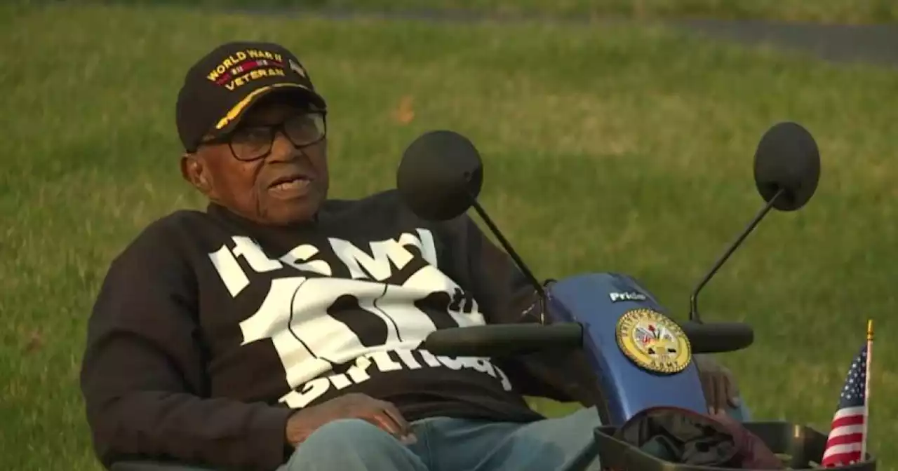 WWII veteran celebrates 100th birthday