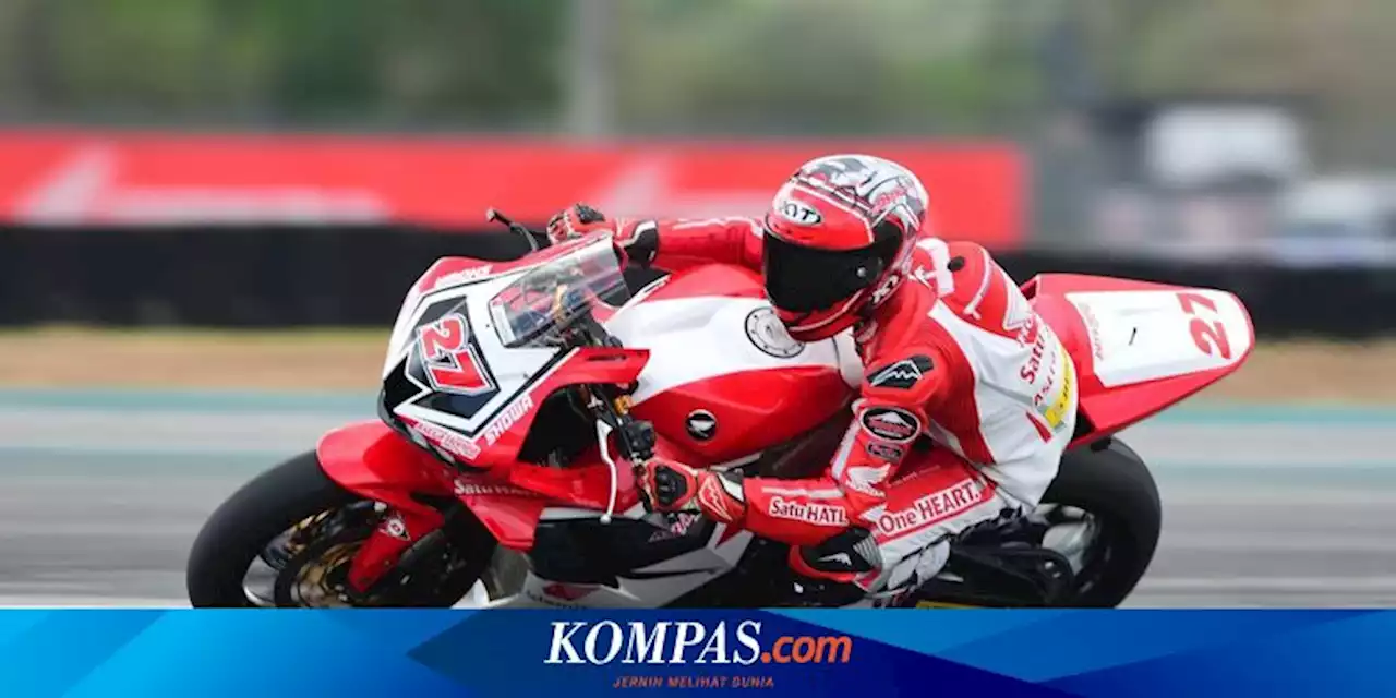 Cerita Andi Gilang Usai Lewati Drama Lap Terakhir Race 1 ARRC Thailand 2022