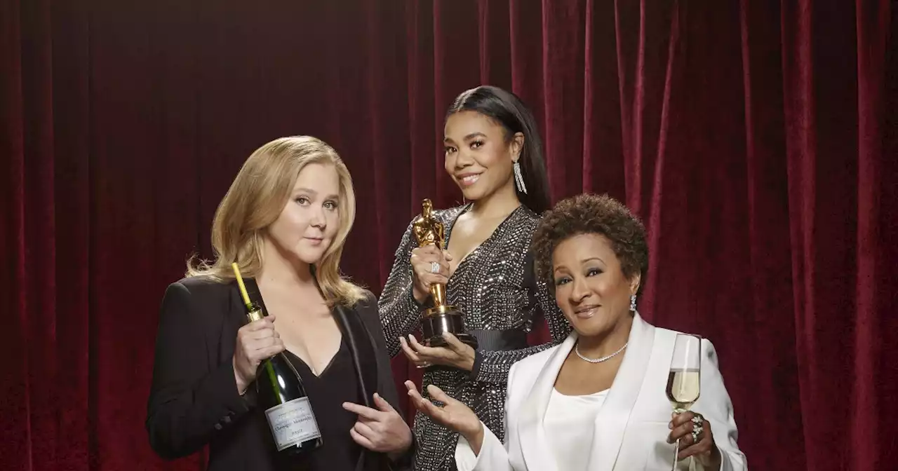 Hosts Regina Hall, Amy Schumer and Wanda Sykes will make Oscars history tonight