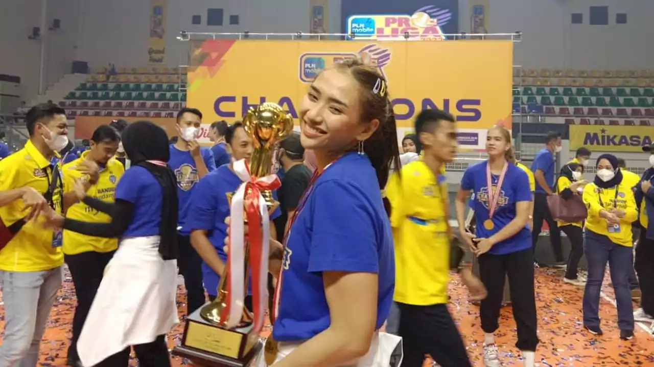 Bandung bjb Tandamata Juara PLN Mobile Proliga 2022, Yolla Yuliana: Laga Banget