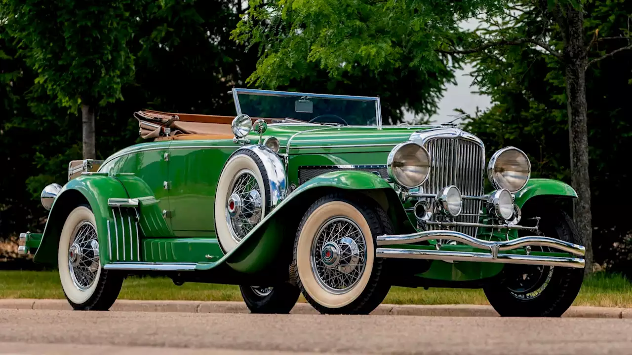 1929 Duesenberg Model J Murphy Convertible Coupe sells for $2.365M