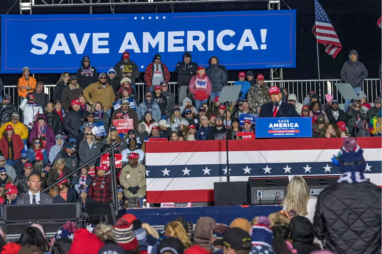 Trump's Georgia rally sees 'smallest crowd' in state since 2016: Reporters