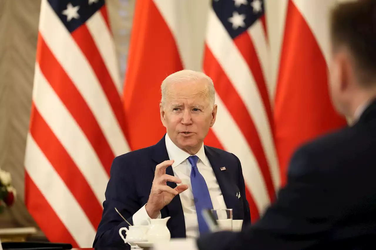 Biden calls for ‘lockstep’ NATO response to Russia’s Ukraine invasion