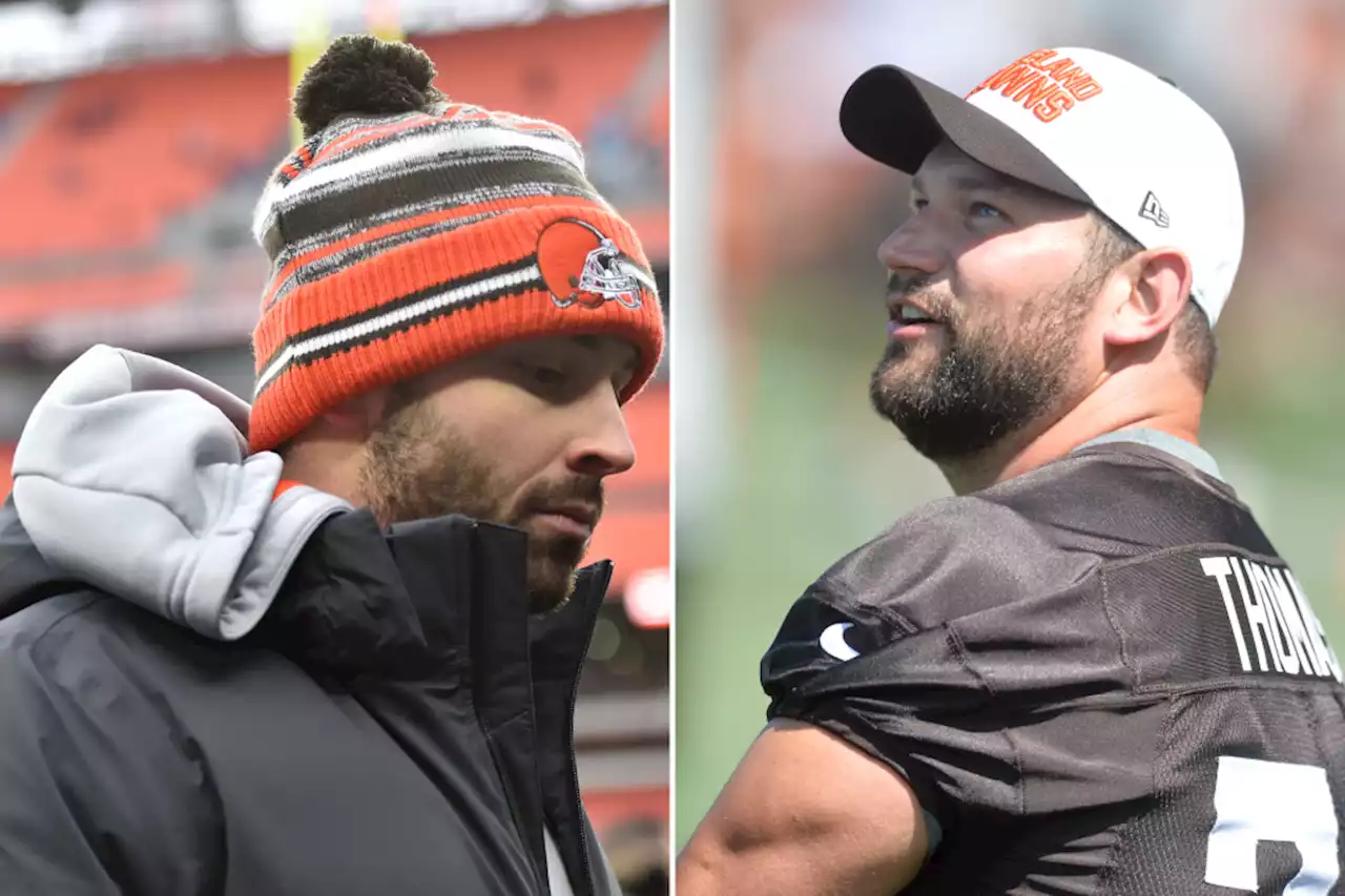 Browns legend Joe Thomas thinks Baker Mayfield ‘overplayed his hand’