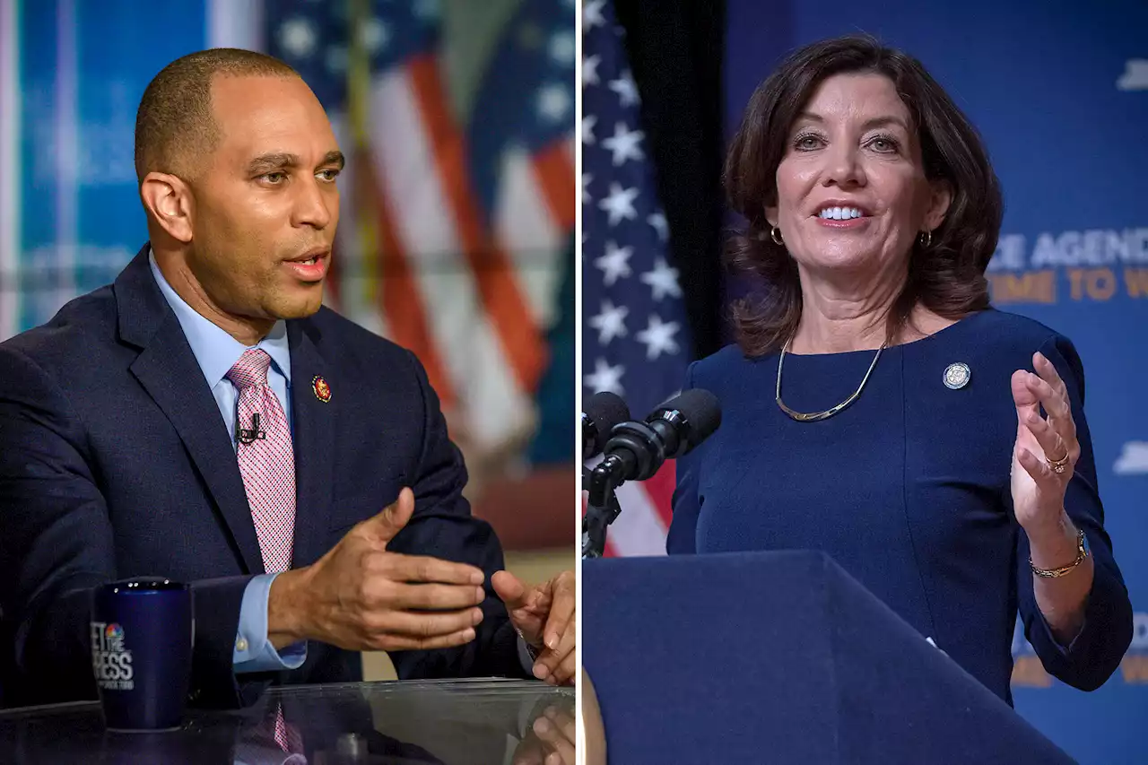 Hakeem Jeffries backs Hochul’s gubernatorial campaign: ‘The right choice’