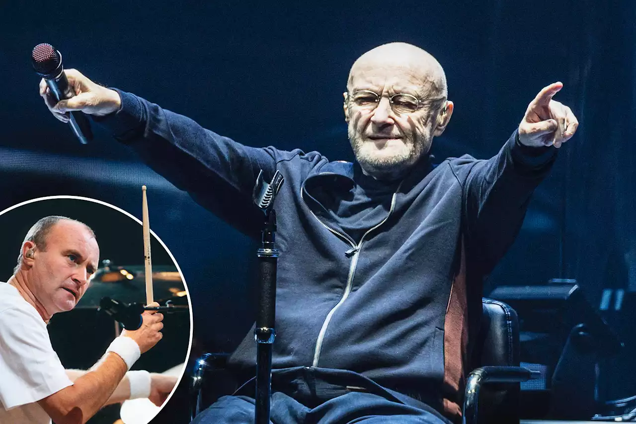 Phil Collins bids emotional farewell to fans at his final concert