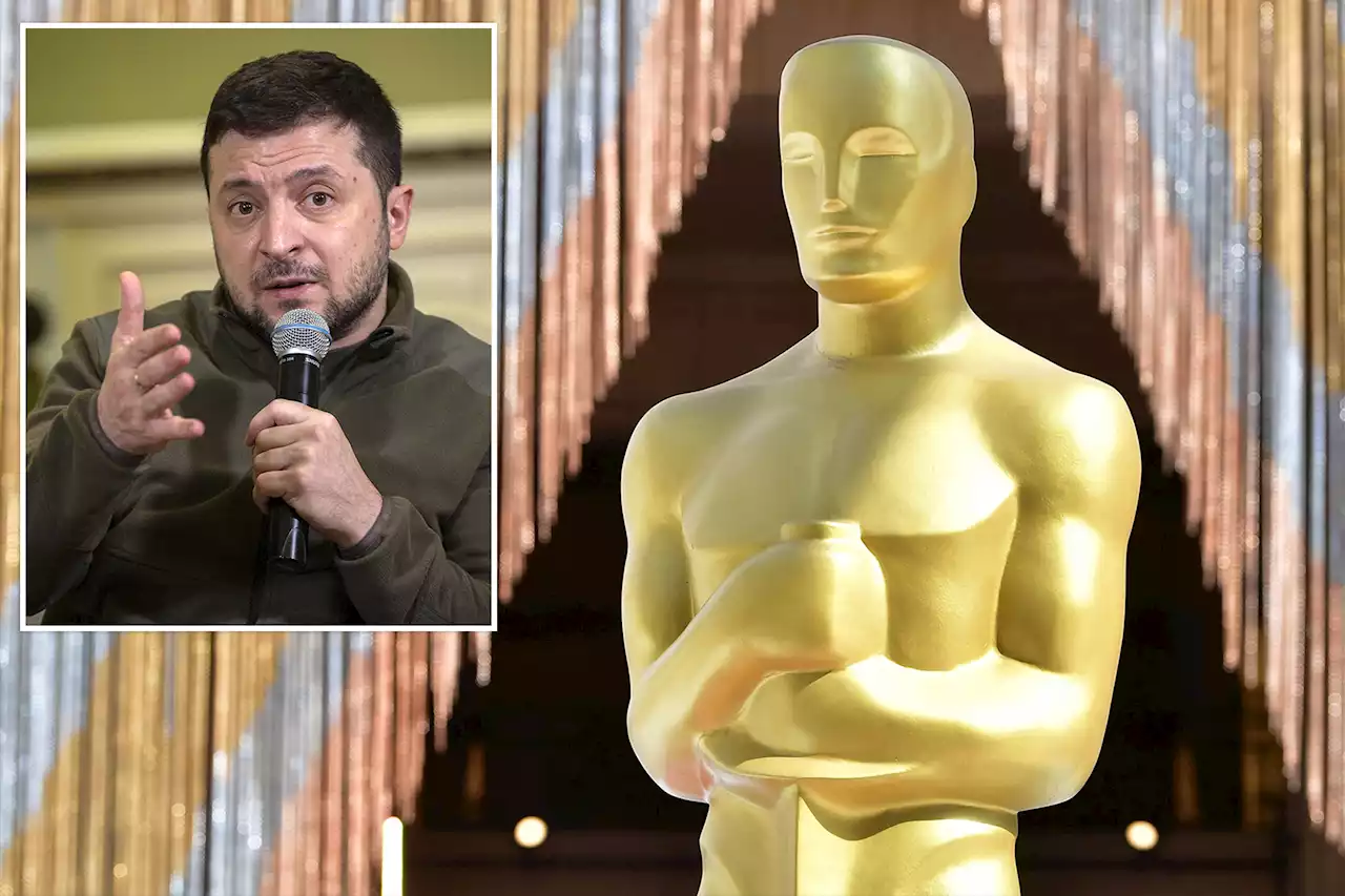 Ukrainian President Zelensky in talks with Academy to make Oscars appearance