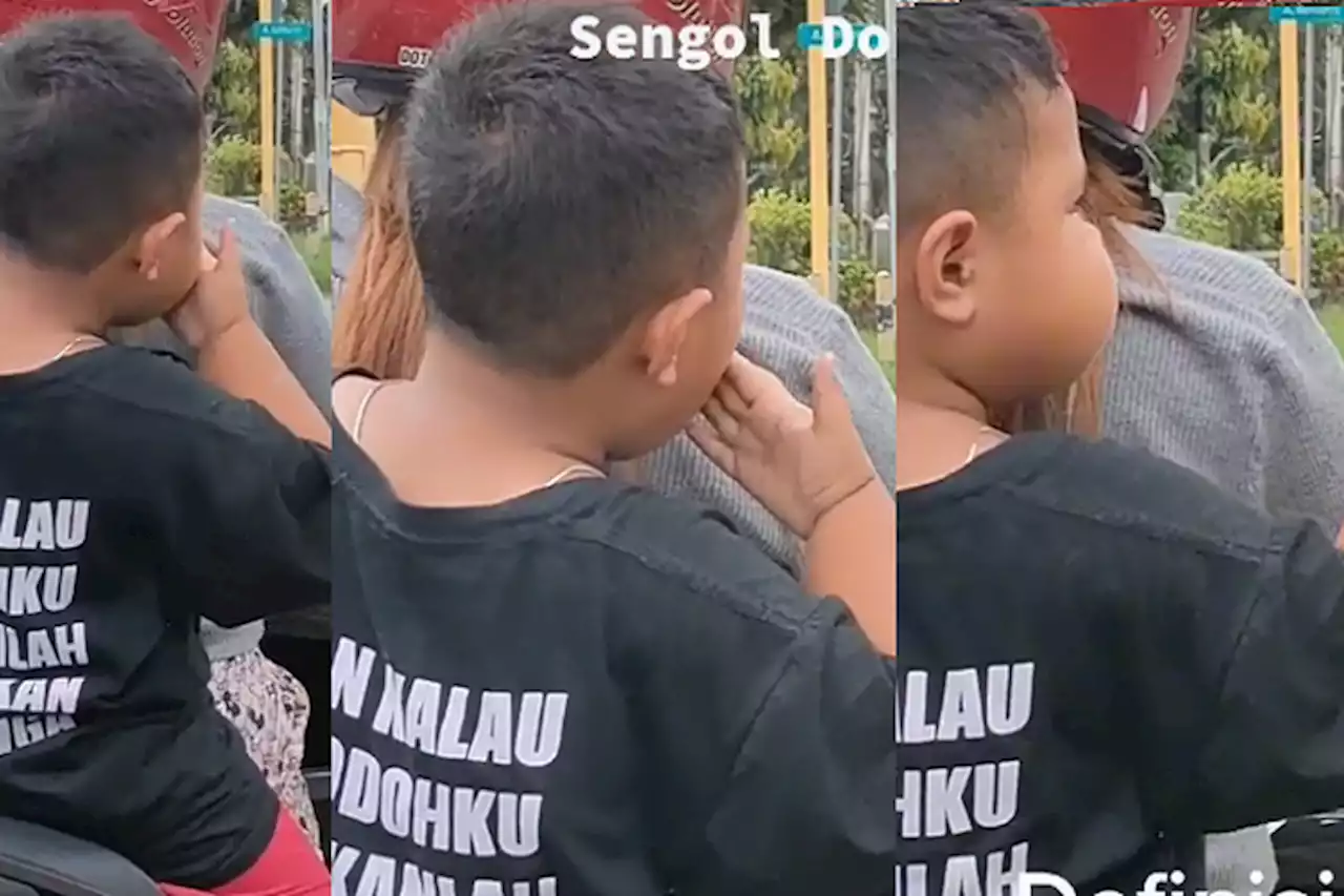 Viral Aksi Bocah Makan Angin di Jalan Raya, Warganet: Dia Pawang Angin - Pikiran-Rakyat.com