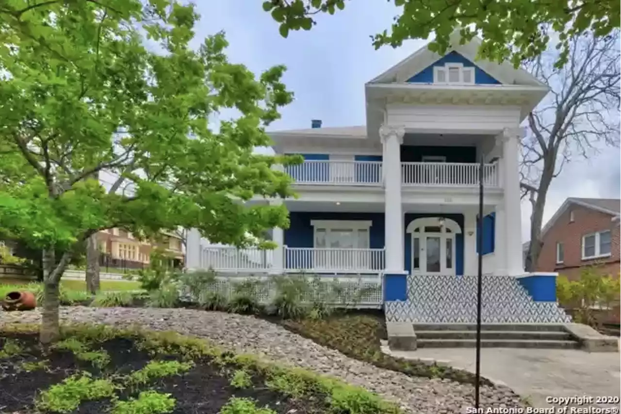 A breathtaking 1918 home that a San Antonio couple spent years restoring is now for sale