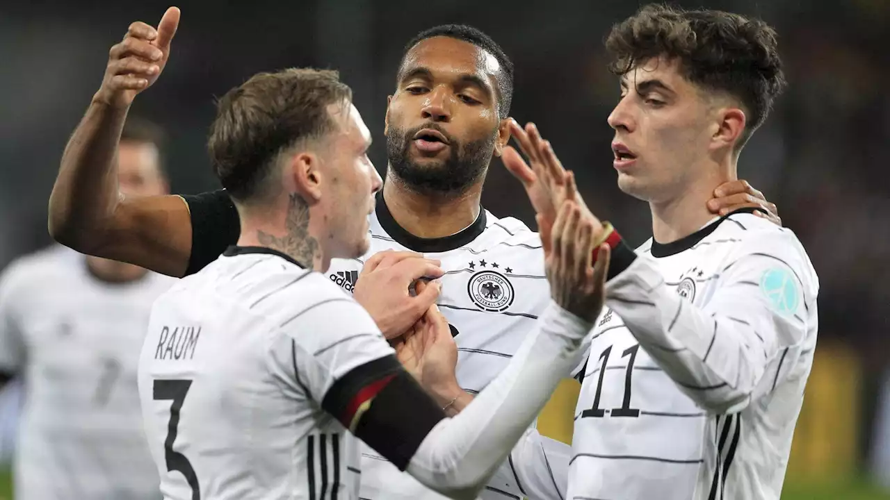 Fußball, Länderspiel: Erst Havertz, dann Werner - Deutschland gewinnt Testspiel gegen Israel