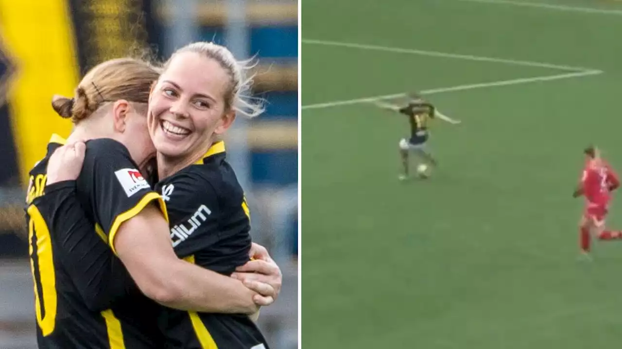 Fotboll: Drömträff när AIK vann damallsvenska premiären